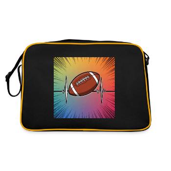 Touchdown! The fascination of American football - Retro Bag - black/gold - Back