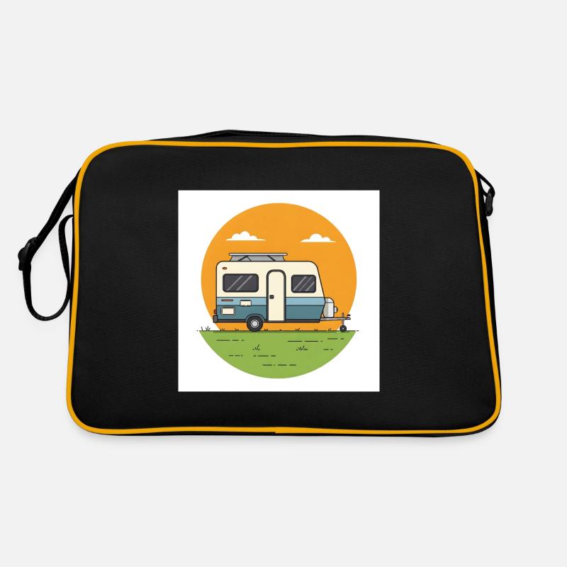 Camping - Liberté - Vacances Sac Retro