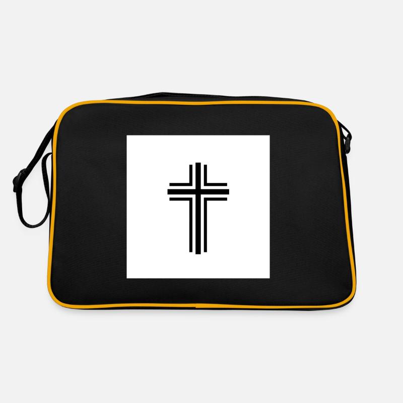 La Croix, symbole de foi et d’espérance Sac Retro