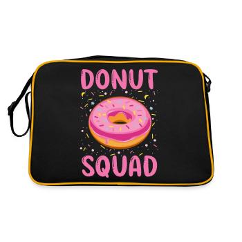 Escouade Donut - Sac Retro - noir/or - Dos