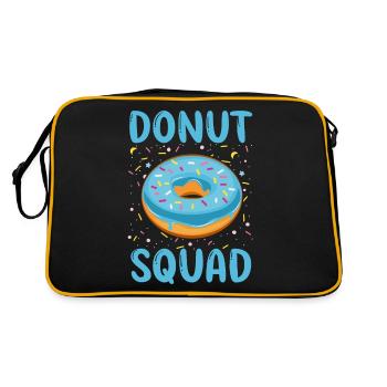 Escouade Donut - Sac Retro - noir/or - Dos