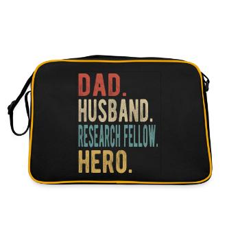 Assistant de recherche Papa Husband Held - Sac Retro - noir/or - Dos