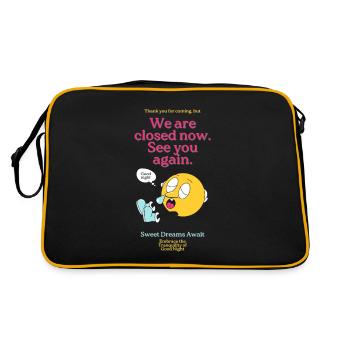 Sweet Dreams Await Explore the Magic of Good Night - Retro Bag - black/gold - Back