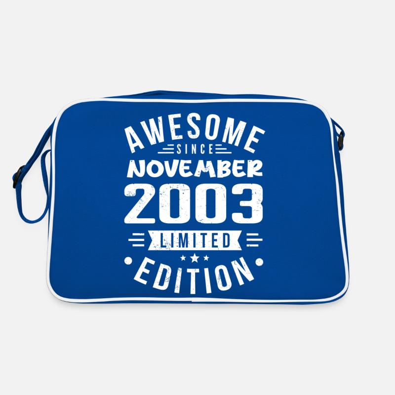 November 2003 Geschenkidee Legende November 2003 Retro Tasche