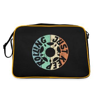 Patins à roulettes Roller Roller Skates - Sac Retro - noir/or - Dos