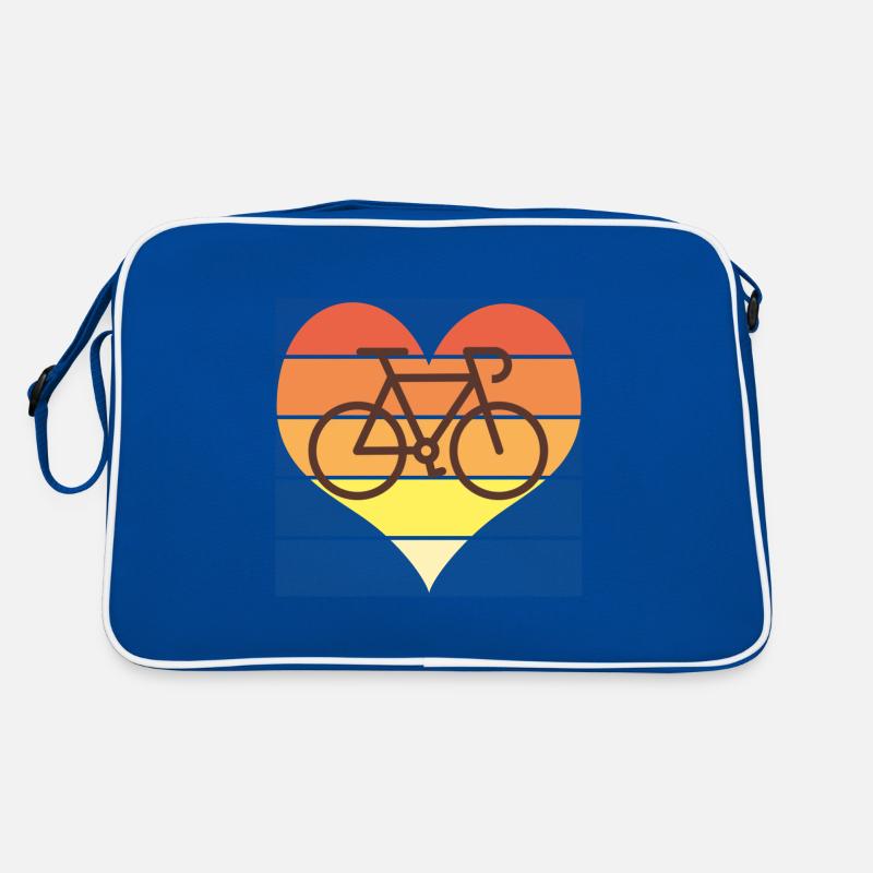 love vélo cyclisme cycliste Sac Retro