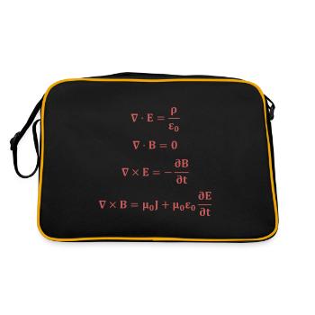 Formule de physique Équations Cadeau de physicien - Sac Retro - noir/or - Dos