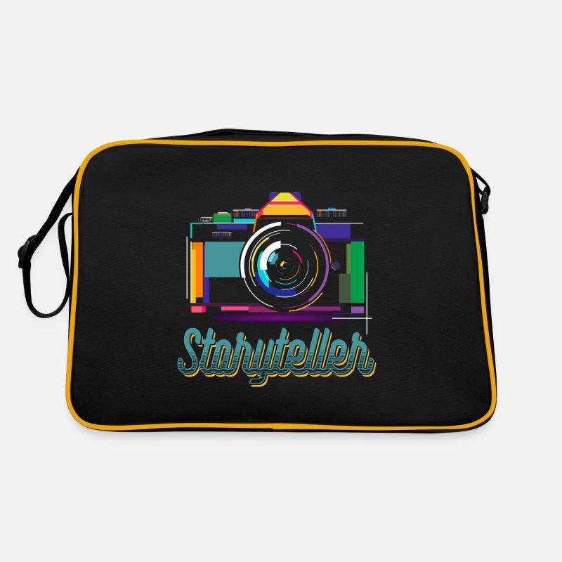 Fotograf Geschichtenerzähler Content Creator Retro Tasche