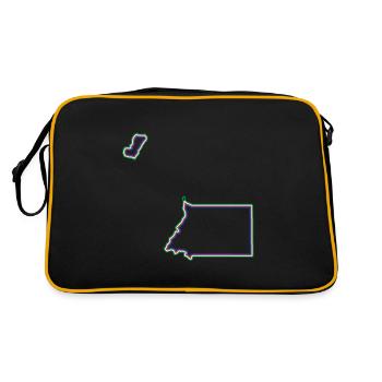 Guinée équatoriale - Sac Retro - noir/or - Dos