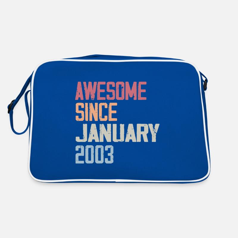 Birthday January 2003 Retro 2003 January Retro Bag