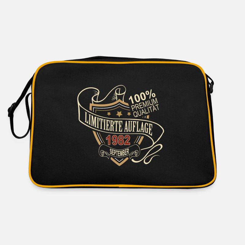 Geburtstag Limitierte Auflage September 1982 Retro Retro Tasche