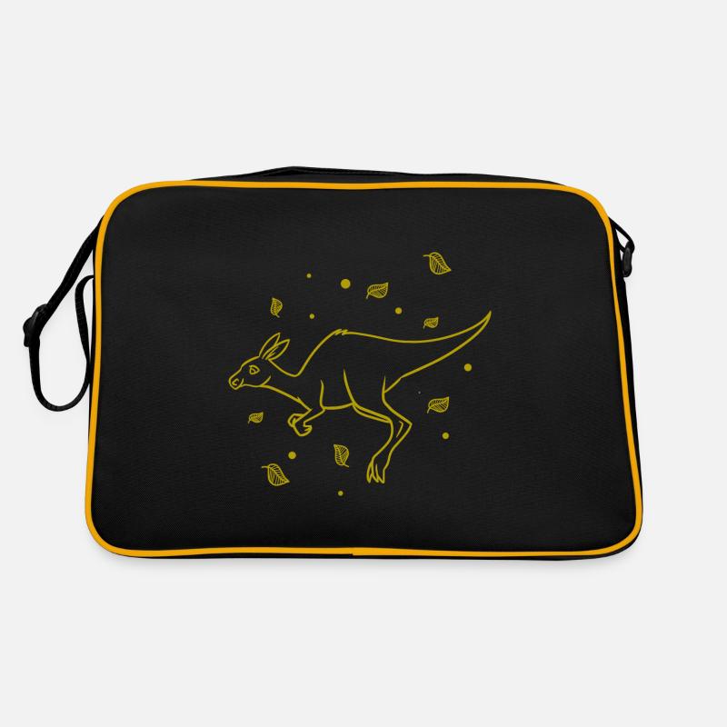 Känguru - Kangaroo - Australia - Outback Retro Tasche
