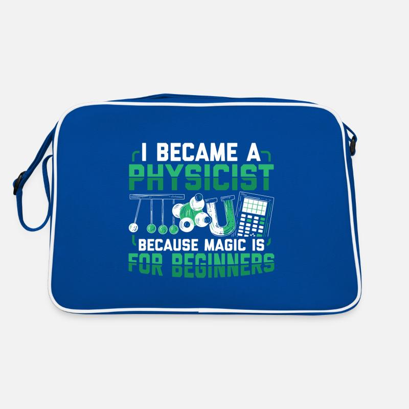 Physik Lehrer | Studium Studenten Uni Geschenkidee Retro Tasche