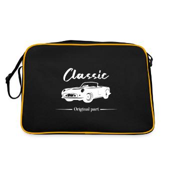 Classic original part - Retro Bag - black/gold - Back