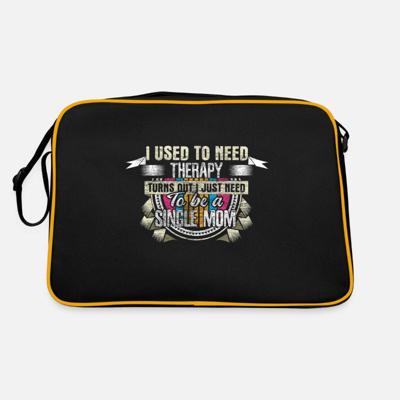 Single Mom Single Parent Daughter Gift Idea Retro Bag