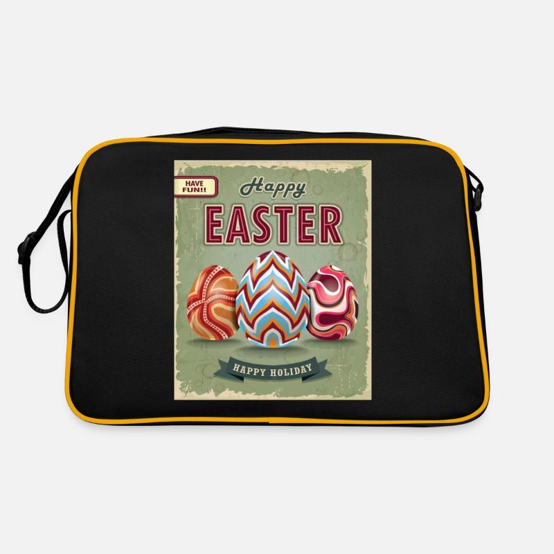 Frohe Ostern Amo Retro Tasche