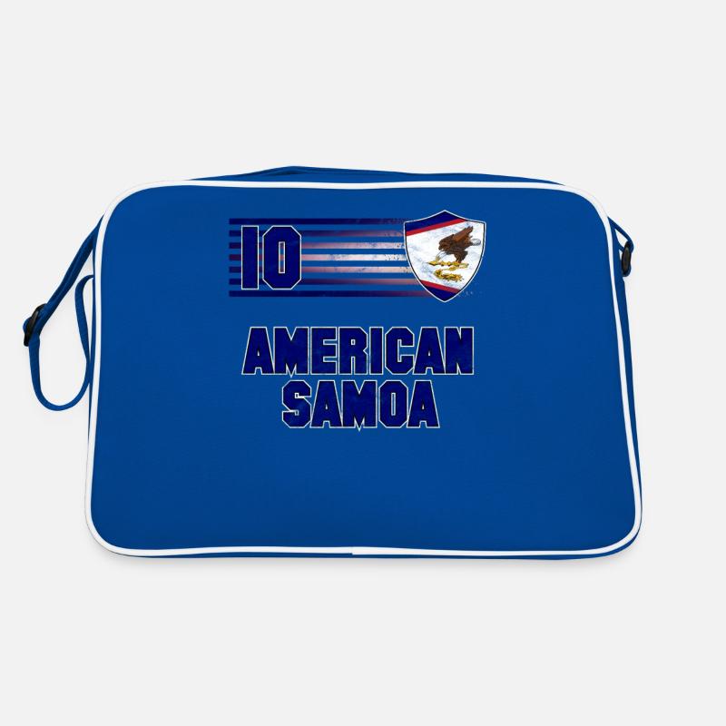 Amerikanisch-Samoa Retro Tasche