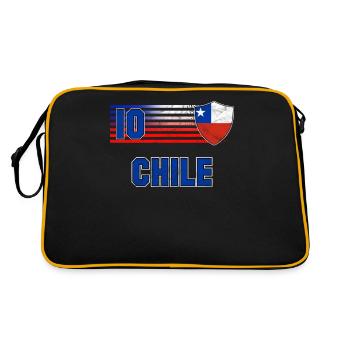 Chile - Retro Bag - black/gold - Back