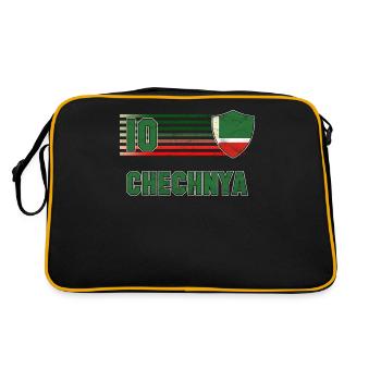 Tchétchénie - Sac Retro - noir/or - Dos