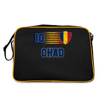 Tchad - Sac Retro - noir/or - Dos