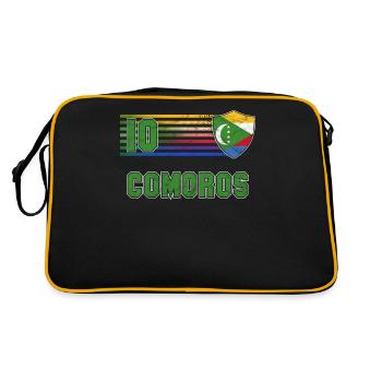Comores - Sac Retro - noir/or - Dos