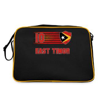 Timor oriental - Sac Retro - noir/or - Dos