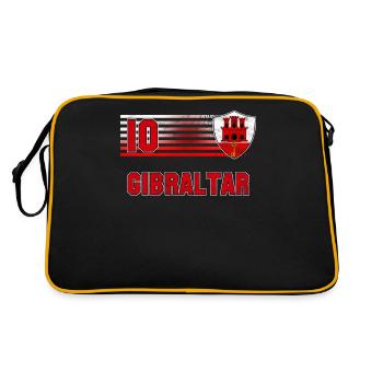 Gibraltar - Sac Retro - noir/or - Dos