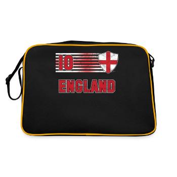 Angleterre - Sac Retro - noir/or - Dos