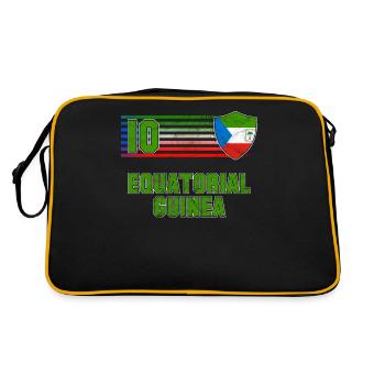 Guinée équatoriale - Sac Retro - noir/or - Dos