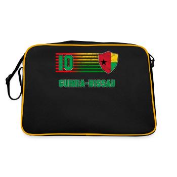 Guinée-Bissau - Sac Retro - noir/or - Dos