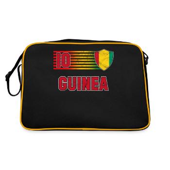 Guinée - Sac Retro - noir/or - Dos