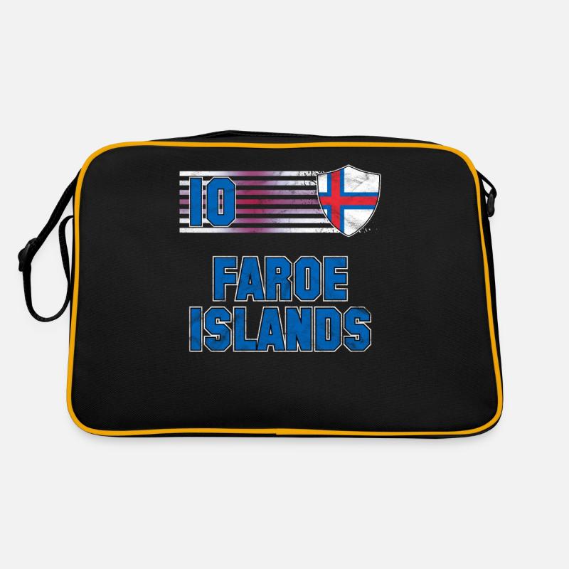 Färöer Inseln Retro Tasche