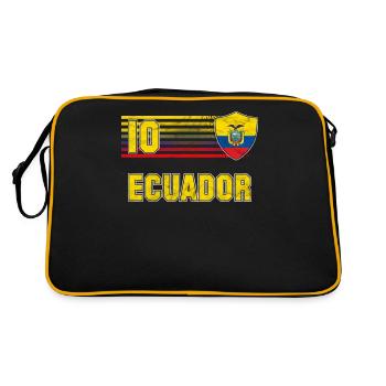 Équateur - Sac Retro - noir/or - Dos