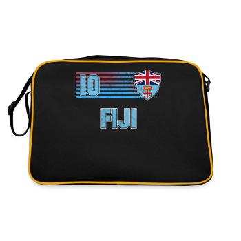 Fiji - Retro Bag - black/gold - Back