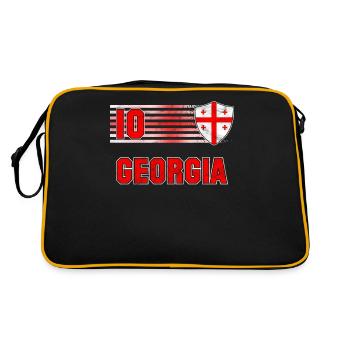 Géorgie - Sac Retro - noir/or - Dos