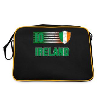 Irlande - Sac Retro - noir/or - Dos