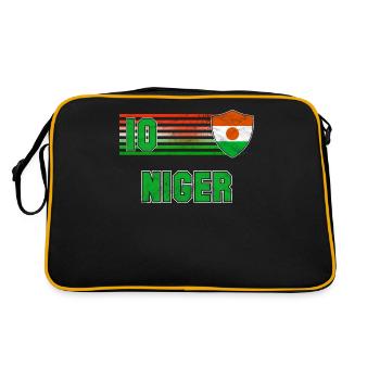 Nouvelle-Zélande - Sac Retro - noir/or - Dos