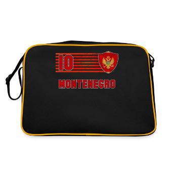 Montenegro - Retro Bag - black/gold - Back
