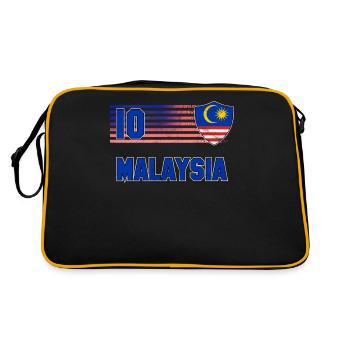 Malaysia - Retro Bag - black/gold - Back