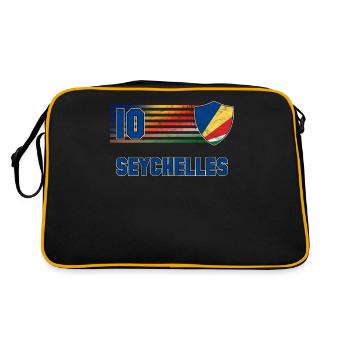 Seychelles - Sac Retro - noir/or - Dos