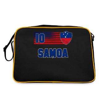 Samoa - Sac Retro - noir/or - Dos