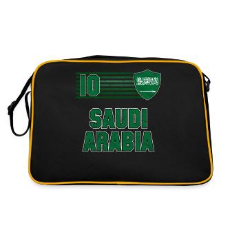 Arabie Saoudite - Sac Retro - noir/or - Dos