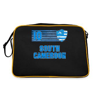 Sud Cameroun - Sac Retro - noir/or - Dos