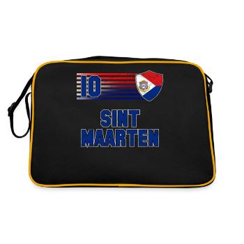 Sint Maarten - Sac Retro - noir/or - Dos