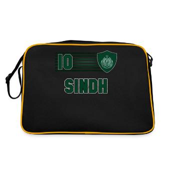 Sindh - Sac Retro - noir/or - Dos