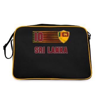 Sri Lanka - Sac Retro - noir/or - Dos