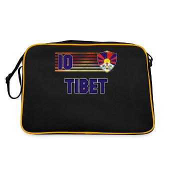 Tibet - Sac Retro - noir/or - Dos
