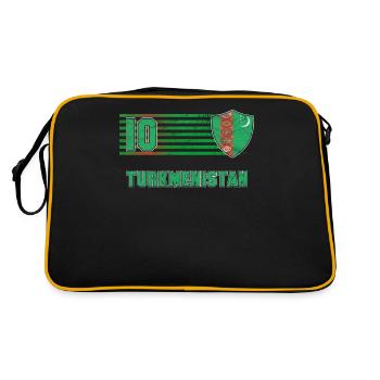Turkmenistan - Retro Bag - black/gold - Back