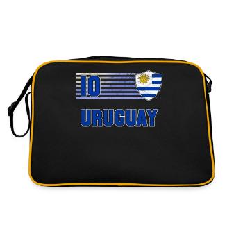 Uruguay - Sac Retro - noir/or - Dos