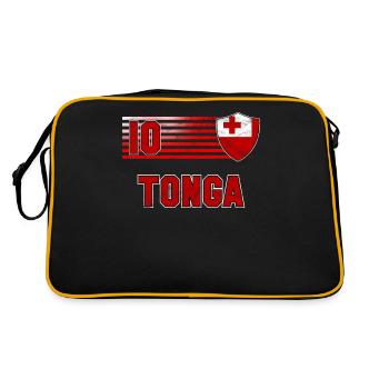 Tonga - Sac Retro - noir/or - Dos